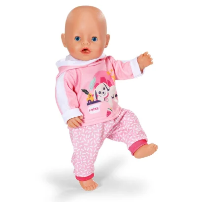 Набір одягу для ляльки BABY BORN - РОЖЕВИЙ СПОРТИВНИЙ КОСТЮМ (43 cm)