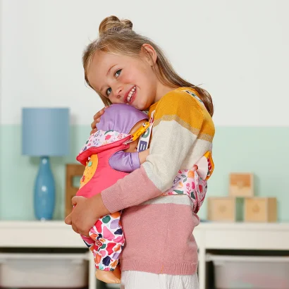 Рюкзак-кенгуру для ляльки BABY BORN серії "Pinplay" &ndash; ЯСКРАВА ПРОГУЛЯНКА