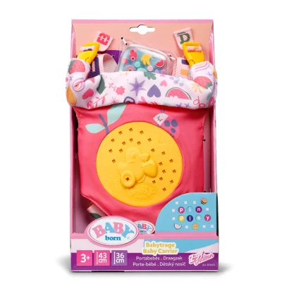 Рюкзак-кенгуру для ляльки BABY BORN серії "Pinplay" &ndash; ЯСКРАВА ПРОГУЛЯНКА