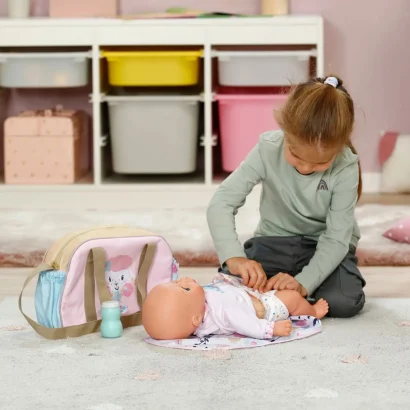 Сумка для ляльки BABY BORN &ndash; КВІТКОВИЙ НАСТРІЙ (з аксес.)