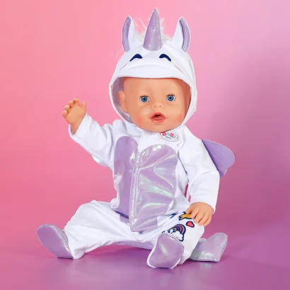 Одяг для ляльки BABY BORN - КОМБІНЕЗОН ЄДИНОРОГА (43 cm)