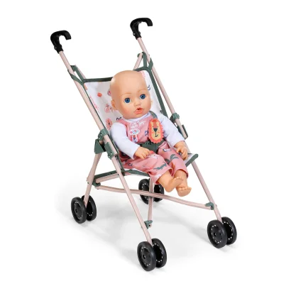 Візочок для ляльки BABY BORN - ТРОПІКИ (прогулянкова, складна)