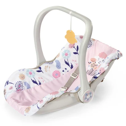 Крісло-переноска для ляльки BABY BORN 2 в 1 &ndash; КВІТКОВИЙ СТИЛЬ