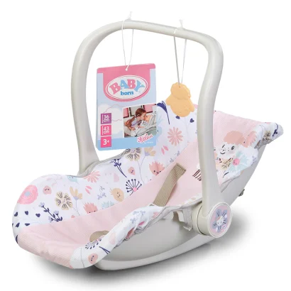 Крісло-переноска для ляльки BABY BORN 2 в 1 &ndash; КВІТКОВИЙ СТИЛЬ