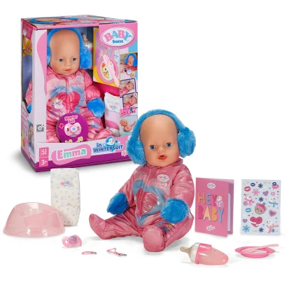 Лялька BABY BORN &ndash; ЗИМОВА КРАСУНЯ ЕММА (43 см, з аксес.)