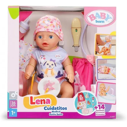 Лялька BABY BORN &ndash; ЛЕНА У ЛІКАРЯ (36 см, з аксес.)