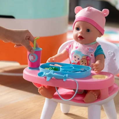 Інтерактивний столик для годування ляльки BABY BORN S2 &ndash; ЧАС ОБІДУ (світло, звук)