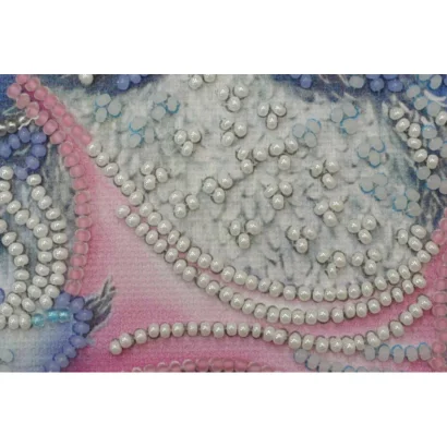 Набір для вишивання бісером &quot;Сова з будильником&quot; AM-102 15х15 см