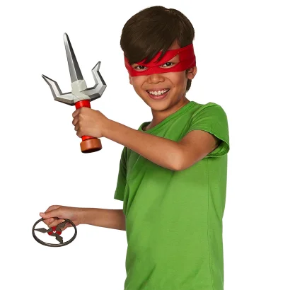 Набір іграш. зброї "Черепашки-Ніндзя MOVIE III" W3 - САЙ РАФАЕЛЯ ОБЕРТАЛЬНИЙ УДАР