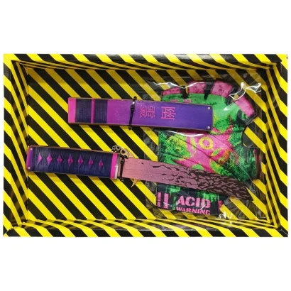 Сувенірні ножі дерев'яні набір BOX &quot;Танто РЕСТЛЕСС&quot; TANR-B