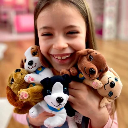 М'яка колекційна іграшка Собачка Мама Лабрадор #sbabam 67/CN-2020-6 з сюрпризом