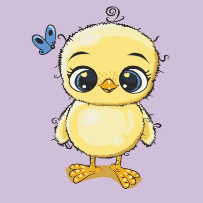 Картина за номерами &quot;Курчатко&quot; Art Craft 15094-AC 30х30 см                                                              