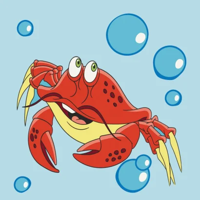 Картина за номерами &quot;Краб&quot; Art Craft 15098-AC 30х30 см                                                               