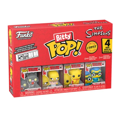 Набір ігрових фігурок BITTY POP! серії &quot;Сімпсони&quot; - СВЕРБЛЯЧКА (4 фігурки в ас.)