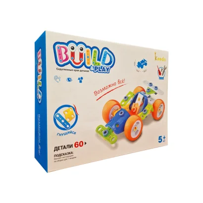 Конструктор Build&amp;Play "Спорткар" HANYE J-7707, 57 елемента