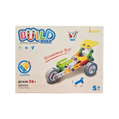 Конструктор Build&amp;Play &quot;Болід Ф1&quot; HANYE J-7705, 74 елементи