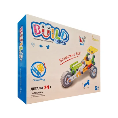 Конструктор Build&amp;Play &quot;Болід Ф1&quot; HANYE J-7705, 74 елементи