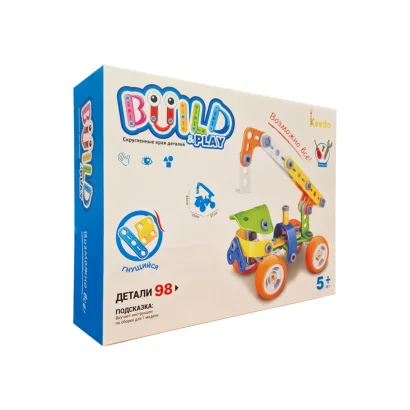 Конструктор Build&amp;Play "Автокран" HANYE J-7702, 98 елементів