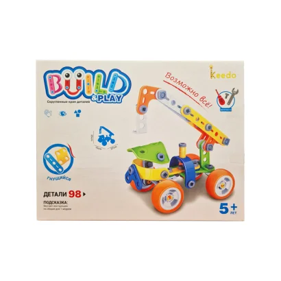 Конструктор Build&amp;Play "Автокран" HANYE J-7702, 98 елементів