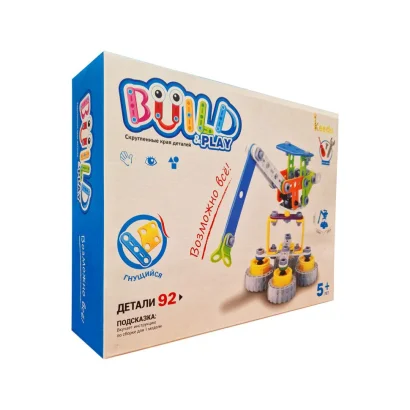 Конструктор Build&amp;Play &quot;Портовий кран&quot; HANYE J-7701, 92 елементи