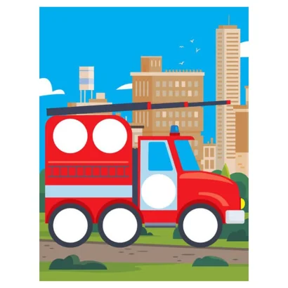 Дитяча збірка книжок &quot;Кружочки&quot; Книжковий Хмарочос 379518 з наклейками