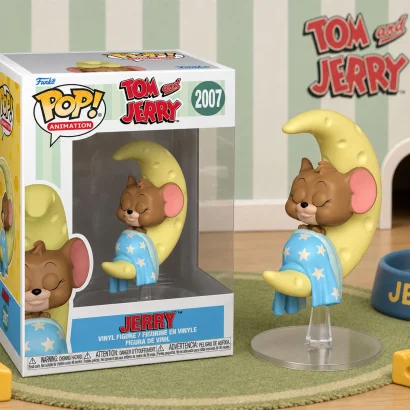 Ігрова фігурка FUNKO POP! серії "Том і Джеррі" S4 - ДЖЕРРІ НА СИРНОМУ МІСЯЦІ
