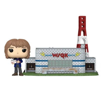 Набір ігрових фігурок FUNKO POP! Town серії "Дивні дива" &ndash; РОБІН З РАДІОСТАНЦІЄЮ WSQK