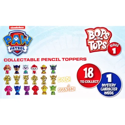 Набір колекційних фігурок-топерів Щенячий патруль Sambro PWP20-3980-KV-FO-2 серії &quot;Bop n Tops&quot;