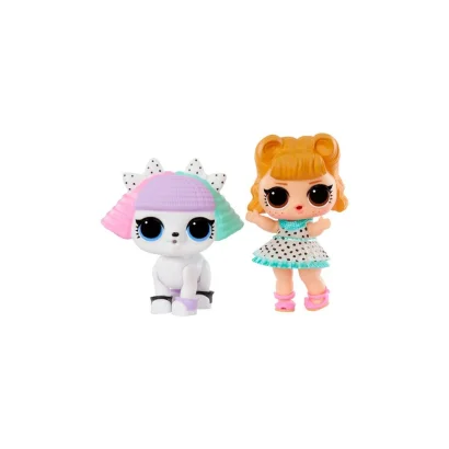Набір ігрових фігурок L.O.L. Surprise! 987826 серії «OPP Tot + Pet» - ДЖИТТЕРБАГ І ПУПСТА
