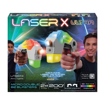 Ігровий набір для лазерних боїв - LASER X ULTRA MICRO ДЛЯ ДВОХ ГРАВЦІВ