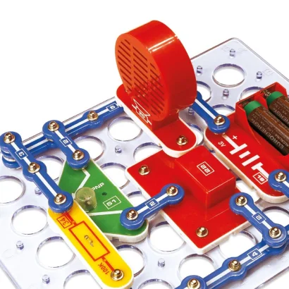 Електронний конструктор &quot;Перші кроки в електроніці&quot; DOKA D70710 набір В, 15 схем, звук та світло