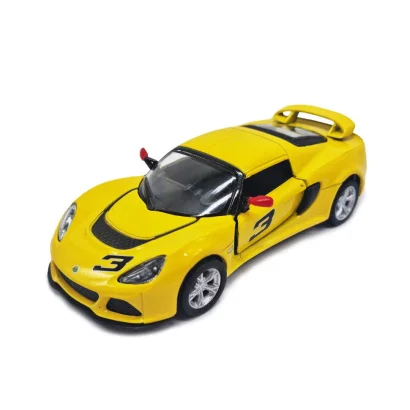 Інерційна машинка Lotus КТ5361W  метал, масштаб 1:32 Жовтий