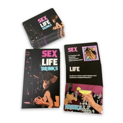 Карткова гра &quot;Sex Life Drinks&quot; PLR-0017, 64 картки