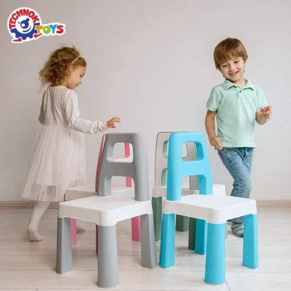 Дитячий стілець &quot;Kids Chair&quot; 0198TXK сірий, до 75 кг