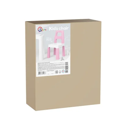 Дитячий стілець "Kids Chair" 0167TXK рожевий, до 75 кг
