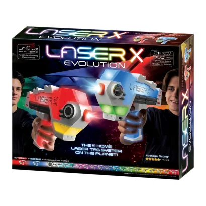 Ігровий набір для лазерних боїв - LASER X EVOLUTION ДЛЯ ДВОХ ГРАВЦІВ