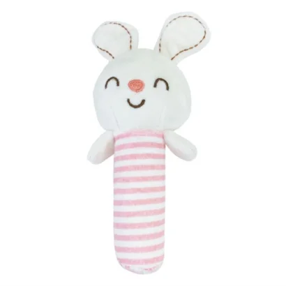 М`яка іграшка-брязкальце &quot;Заєць&quot; TM TOLOLO MGZ-1212-3