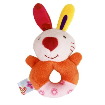 М`яка іграшка-брязкальце &quot;Зайка&quot; TM BBSKY MGZ-1203-2