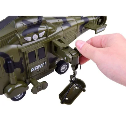 Вертоліт дитячий &quot;Військова техніка&quot; AP9907A, світло, звук