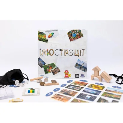 Настільна гра &quot;Ілюстрації&quot; FGS41 українською мовою