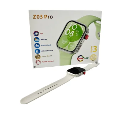 Смарт-годинник Fendior Z03 Pro 49mm, 200 mAh. IP65 Silver