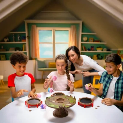 Настільна гра &quot;Хрюшки - попригушки&quot; FGS63 українською мовою