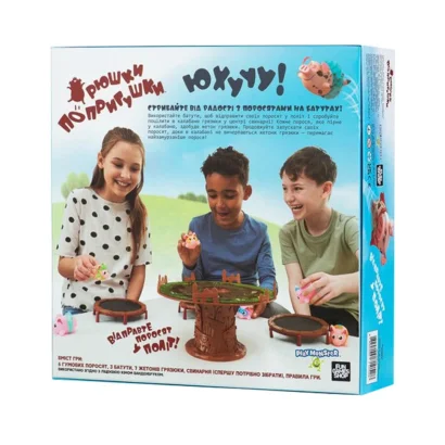 Настільна гра &quot;Хрюшки - попригушки&quot; FGS63 українською мовою