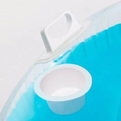 Надувний круг-шезлонг для двох 56800, 198 х 117 см 2 ручки