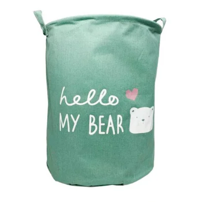 Кошик для іграшок та білизни &laquo;Hello my bear&raquo; MGZ-1004(Green)