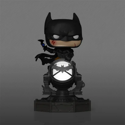 Ігрова фігурка FUNKO POP! серії "Бетмен" - БЕТМЕН І БЕТ-СИГНАЛ (звук, світло)