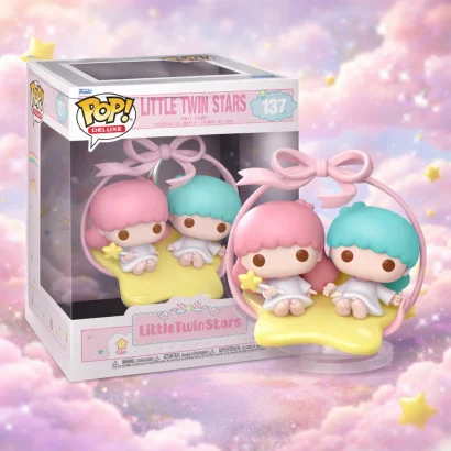 Ігрова фігурка FUNKO POP! серії "Hello Kitty" - МАЛЕНЬКІ БЛИЗНЮКИ-ЗІРОЧКИ: КІКІ ТА ЛАЛА