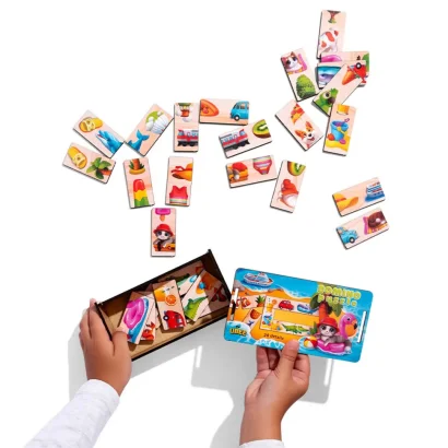 Дерев'яне доміно "Половинки" (ПСД266) PSD266