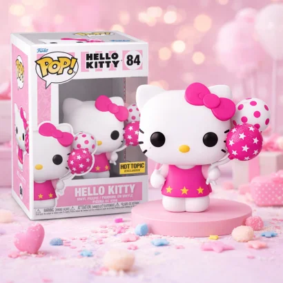 Ігрова фігурка FUNKO POP! серії "Hello Kitty" - ХЕЛОУ КІТТІ З КУЛЬКАМИ