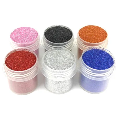 Набір гліттера для біо-тату &laquo;№1 Великий&raquo; glitter-set-big-6x-1, 6 кольорів по 12 мл